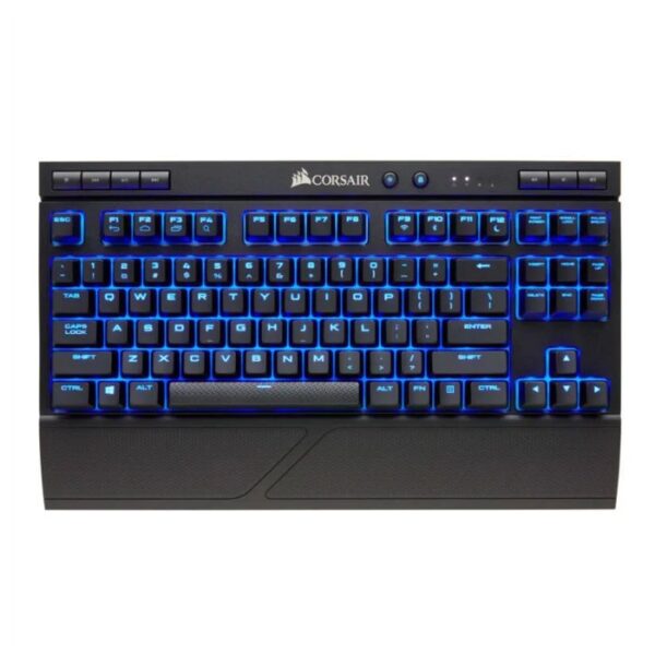 Teclado Gamer Wireless Corsair K63, mecánico Cherry MX, Multimedia, Bluetooth, USB