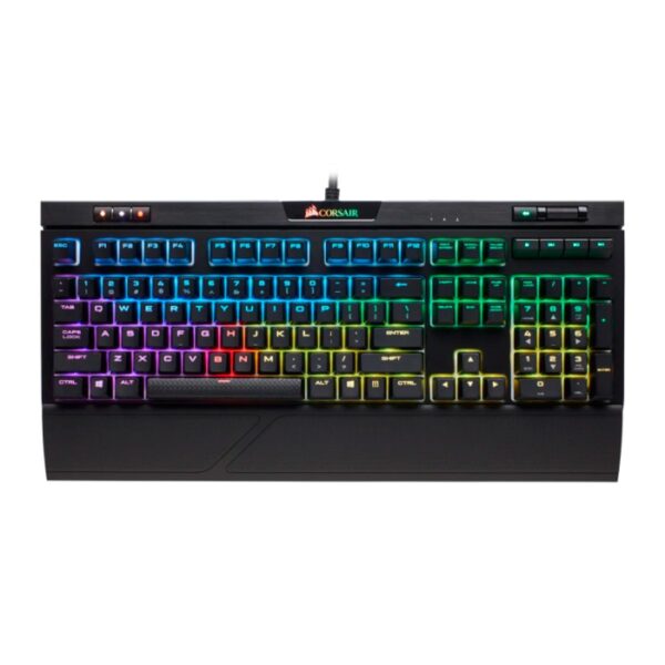 Teclado mecánico para juego Corsair STRAFE RGB MK.2 CHERRY MX Red (SP), USB 2.0