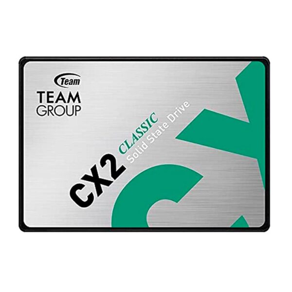 Unidad de estado solido Teamgroup CX2, 1TB, SATA 6.0 Gb/s, 2.5", ECC, DC +5V