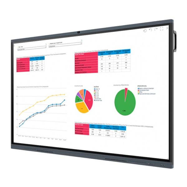 Pantalla Tactil Interactiva TEROS TE-DP7501DN, 75" D-LED IPS (3840x2160), LAN, WLAN, BT5.0, 8.7x171x102.9