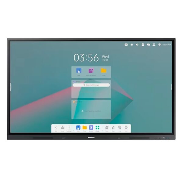 Pizarra Interactiva Samsung WAD Series 75", Touch IR, 60Hz (3840x2160) Parlantes (15Wx2CH), 8.8x170.9x102