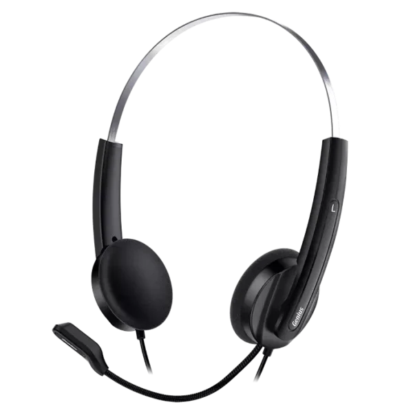 AUDIFONO C/MICROF. GENIUS HS-220U USB BLACK (31710020400)