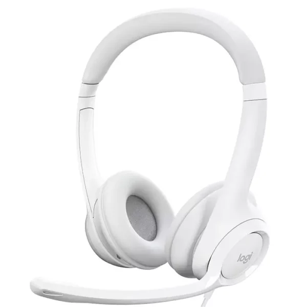 AUDIFONO C/MICROF. LOGITECH H390 USB NOISE CANCELLING WHITE (981-001285)