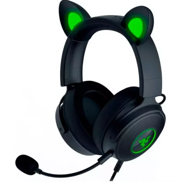 AUDIFONO C/MICROF. RAZER KRAKEN KITTY V2 PRO THX CHROMA REACTIVA BLACK (RZ04-04510100-R3U1)