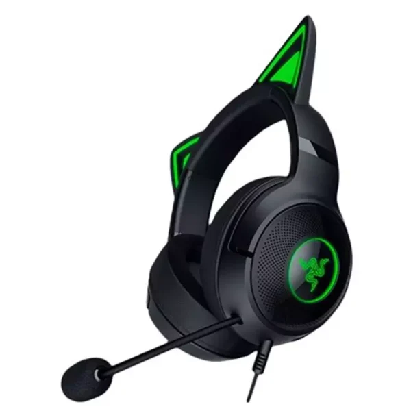 AUDIFONO C/MICROF. RAZER KRAKEN KITTY V2 CHROMA USB BLACK (RZ04-04730100-R3U1)