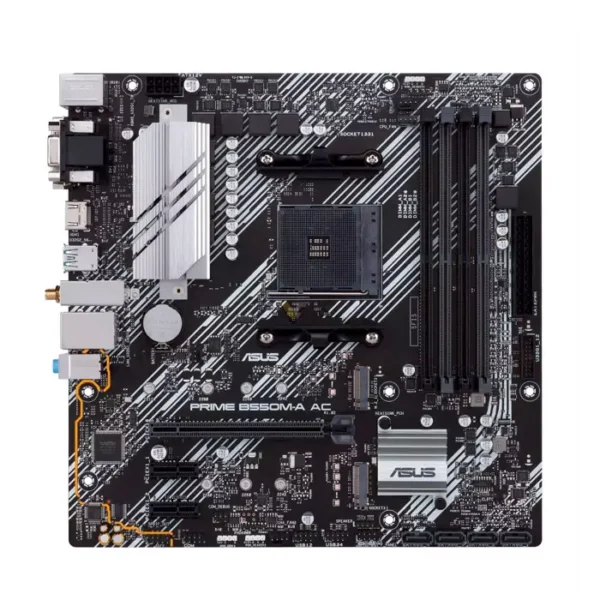 Motherboard Asus PRIME B550M-A AC, Chipset AMD B550, Socket AMD AM4, mATX