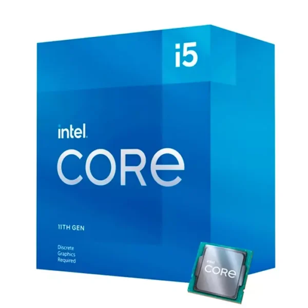 Procesador Intel Core i5-11400F 2.60 / 4.40 GHz, 12 MB Caché L3, LGA1200, 65W, 14 nm.