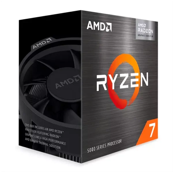 Procesador AMD Ryzen 7 5700G, 3.80 / 4.60GHz, 16MB L3, 8-Core, AM4, 7nm, 65W