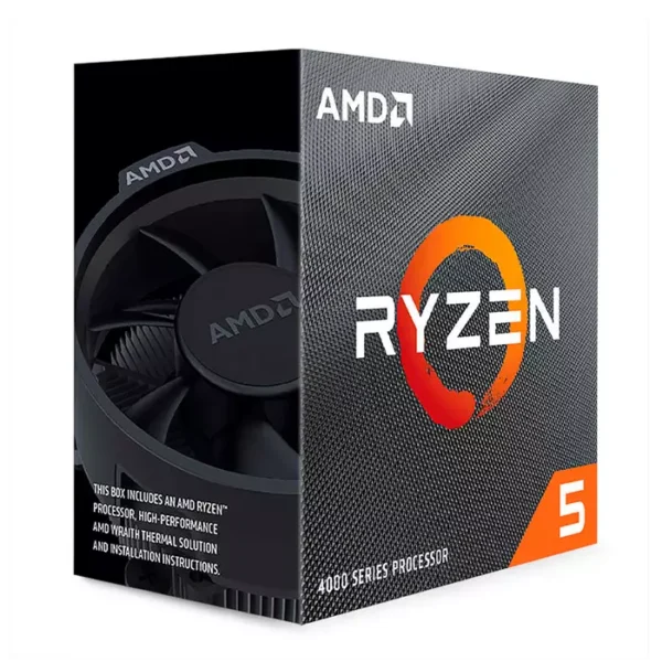 Procesador AMD Ryzen 5 4500, 3.6 / 4.1 GHz, 8MB L3, 6-Core, AM4, 7nm, 65W