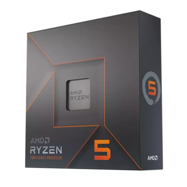 Procesador AMD Ryzen 5 7600X 4.7/5.3GHz, 32MB L3, 6-Core, AM5, 5nm, 105W
