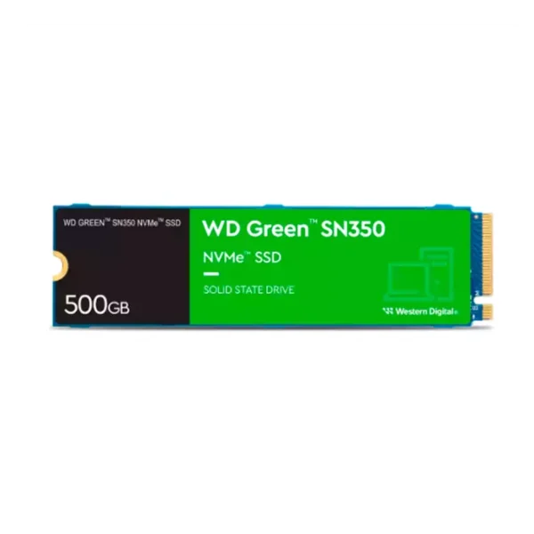 Unidad de estado solido Western Digital Green SN350 NVMe, 500GB M.2 2280