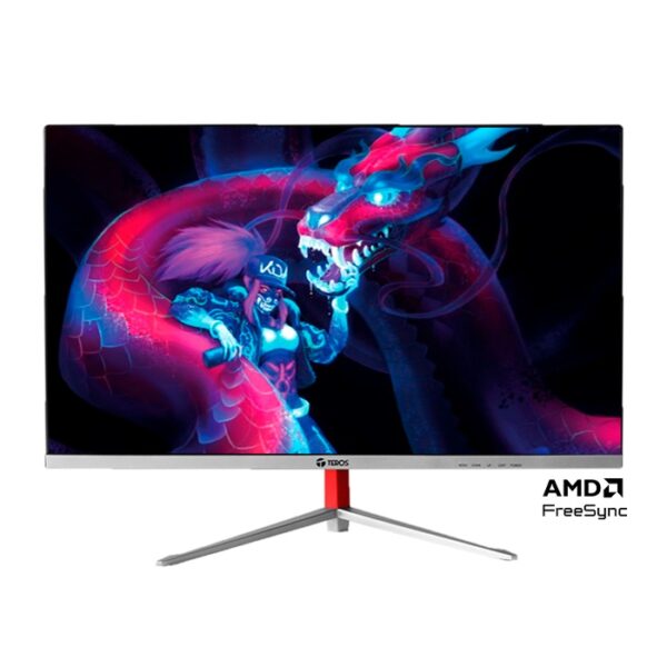 Monitor curvo TEROS TE-2401S, 23.8" FHD VA, HDMI, VGA