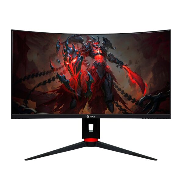 Monitor curvo TEROS TE-2764G, 27" FHD VA, 240 Hz, 1ms, HDMI, DP, PIVOT