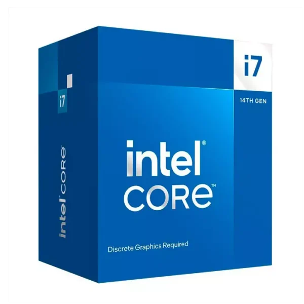 Procesador Intel Core i7-14700F 2.10/5.40GHz, 33 MB Intel Smart Caché, LGA1700, 65W/219W