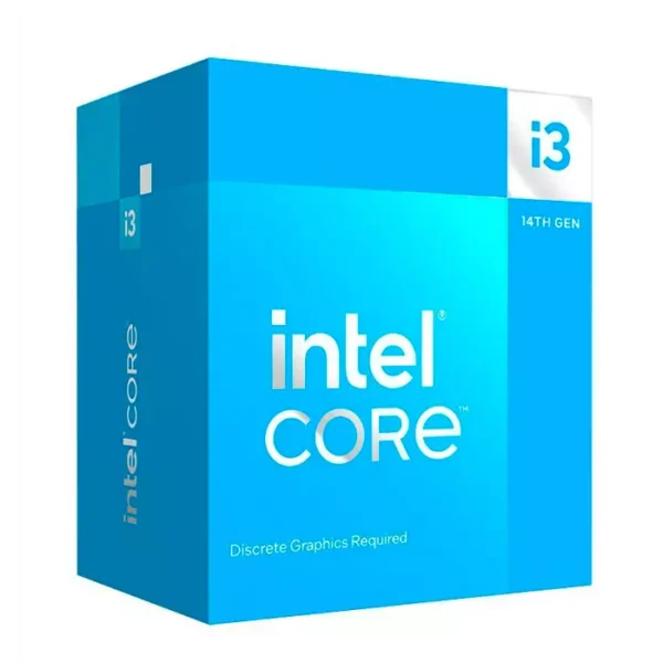 Procesador Intel Core i3-14100F 3.50/4.70GHz, 12 MB Intel Smart Caché, LGA1700, 58W/110W