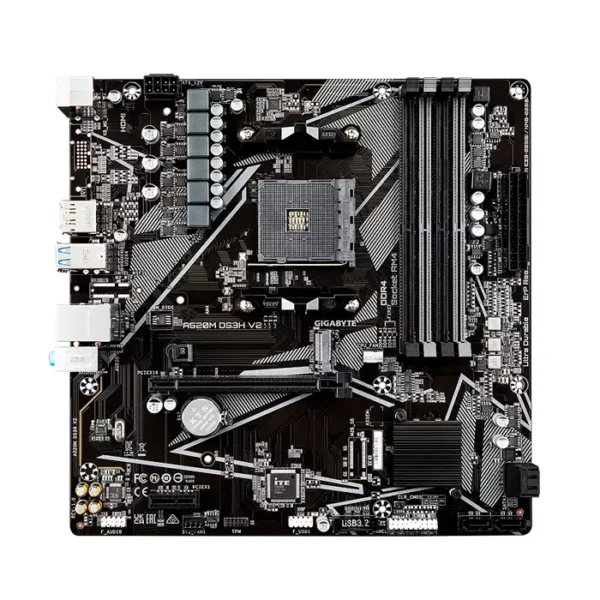Motherboard Gigabyte A520M DS3H V2 (rev. 1.0), AM4, DDR4, HDMI, DP, HD Audio