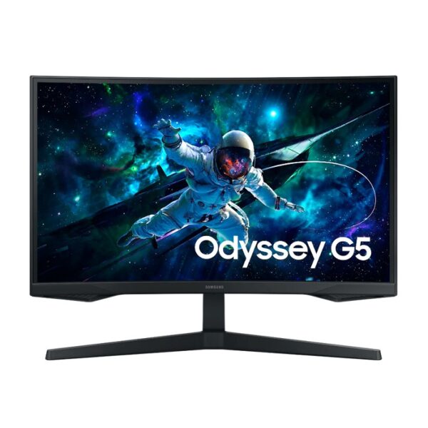 Monitor Samsung Odyssey G5 27" QHD (2560 x 1440), 1 x HDMI 2.0, 1 x DP 1.2, 1 x Audífono