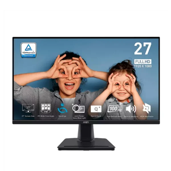 Monitor MSI PRO MP275, 27" FHD IPS, 1920 x 1080, HDMI / VGA