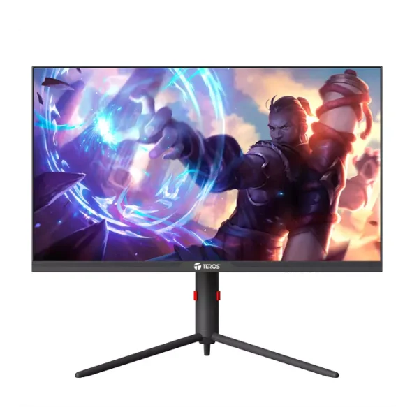 Monitor plano gaming TEROS TE-2474G, 24.5" FHD VA, 180Hz, 1 ms, HDMI, DP, PIVOT